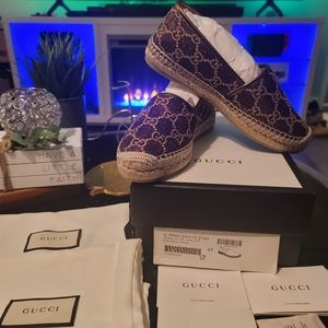 SOLD New and Authentic Gucci Espadrilles